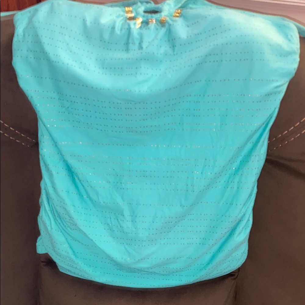Elegant Mint colored Carmen Marc Valvo Tankini Swimsuit